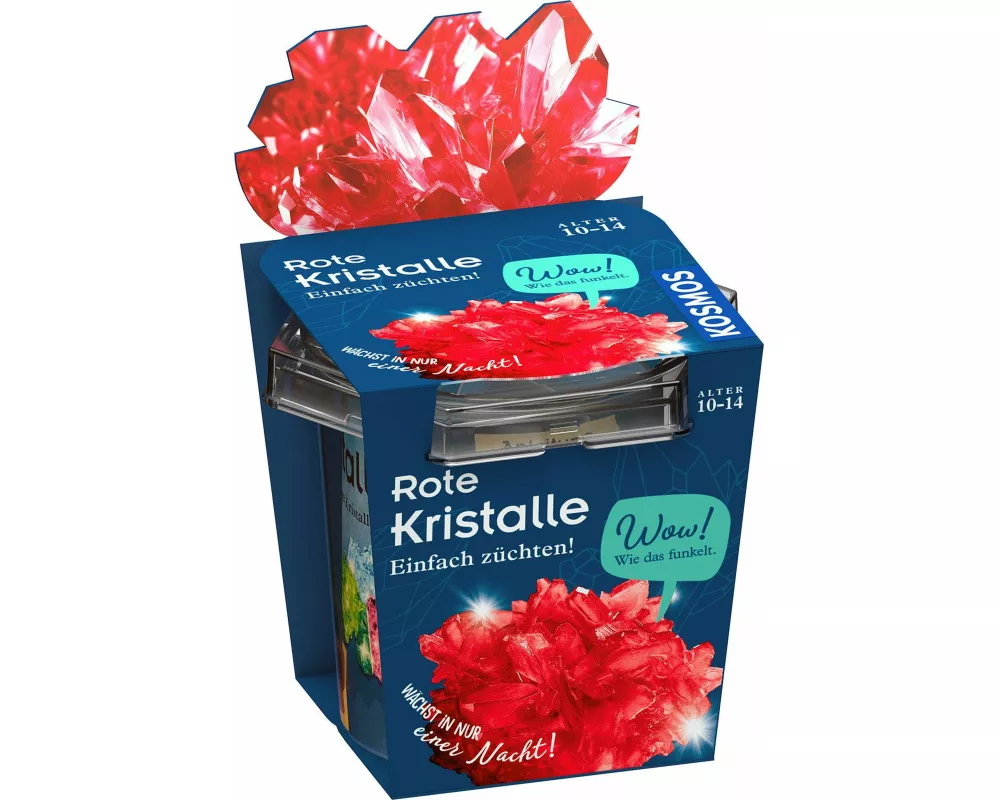 Rote Kristalle selbst züchten