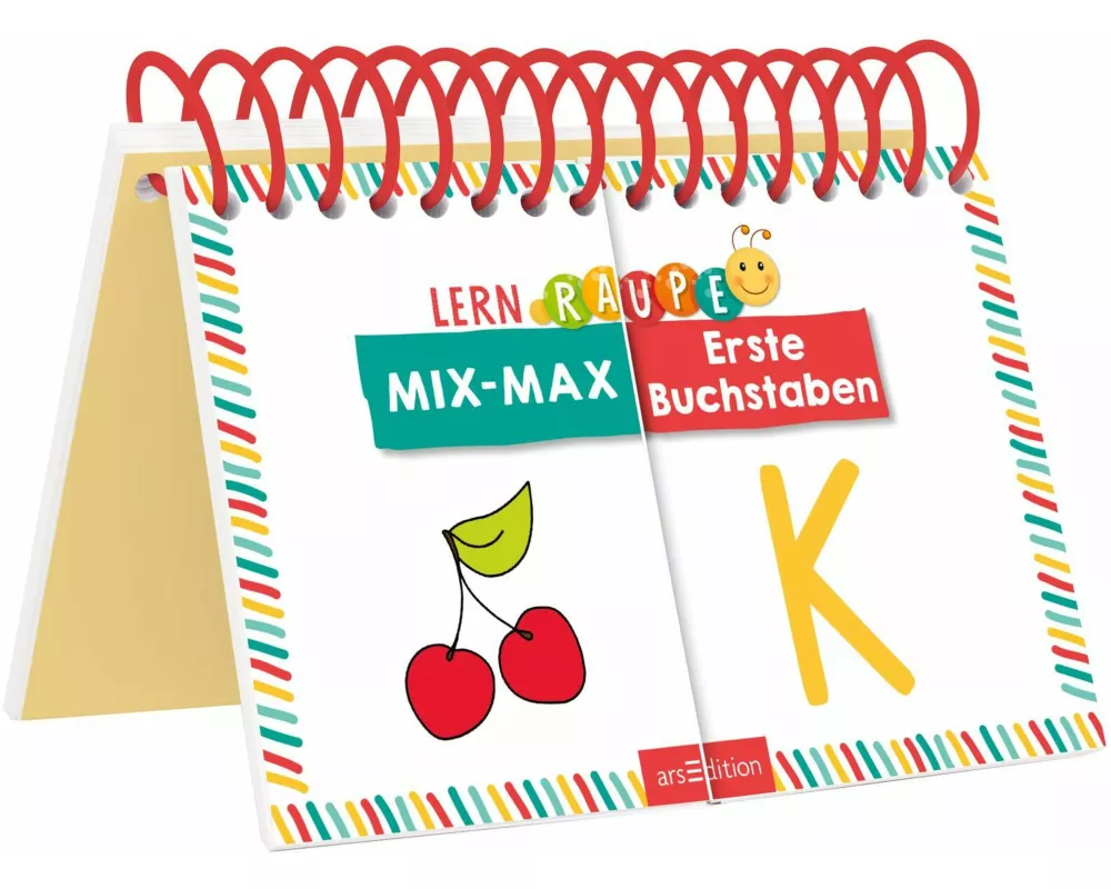 Lernraupe – Mix-Max Erste Buchstaben