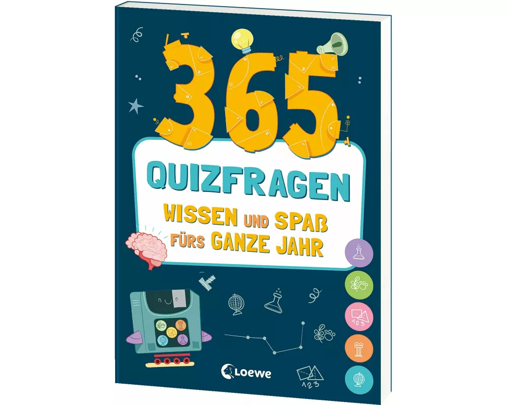 365 Quizfragen - Wissen und Spaß fürs ganze Jahr