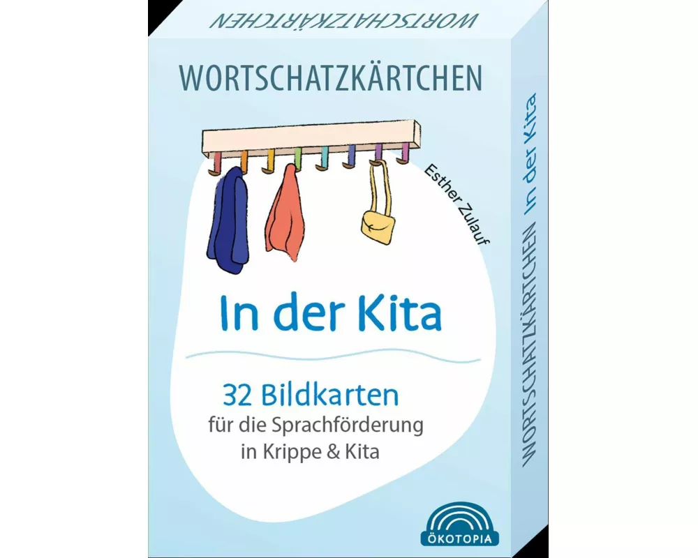 Wortschatzkärtchen: In der Kita