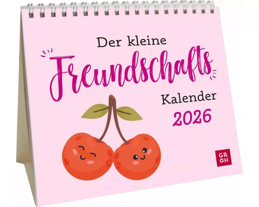 Mini-Kalender 2026: Der kleine Freundschaftskalender
