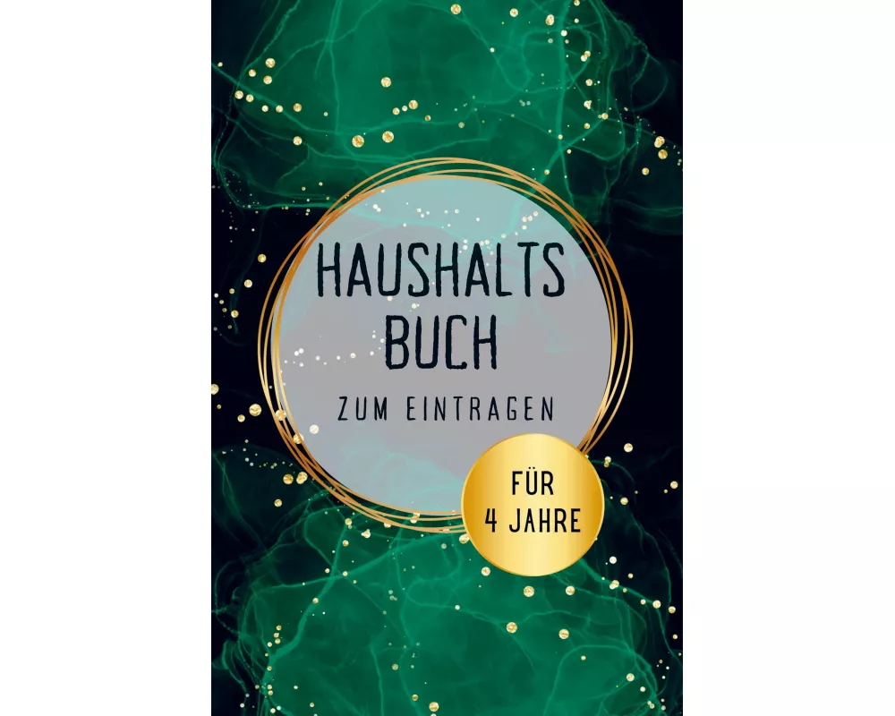 Haushaltsbuch für 4 Jahre
