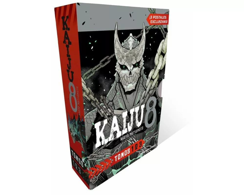 Shonen Starter Set Kaiju 8 nº 1+2+3