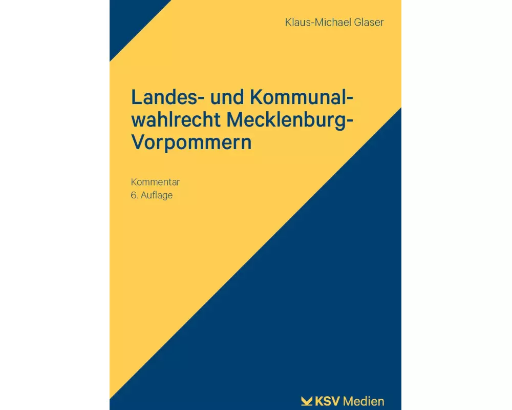 Landes- und Kommunalwahlrecht Mecklenburg-Vorpommern