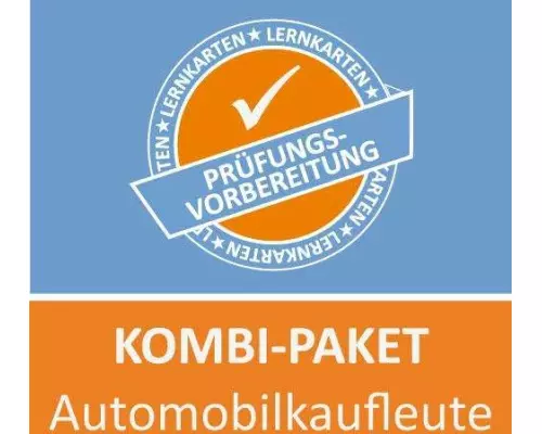 Kombi-Paket Automobilkaufmann Lernkarten