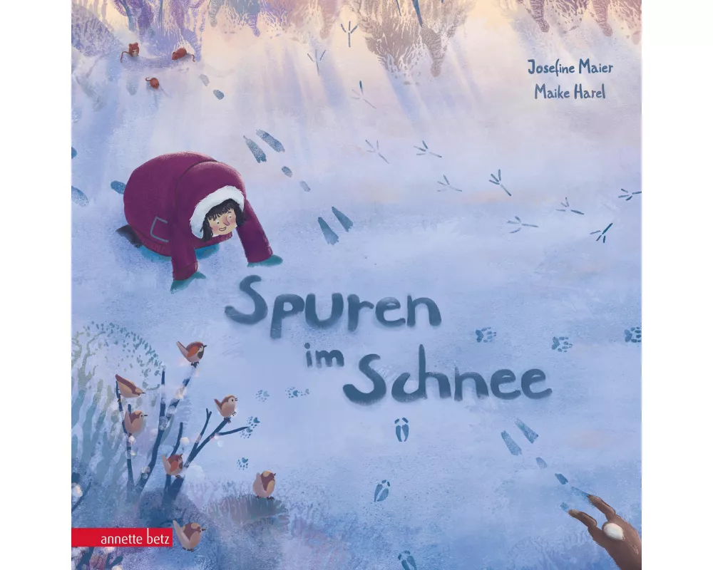 Spuren im Schnee - Ein poetisches Winterabenteuer für Kinder ab 3 Jahren