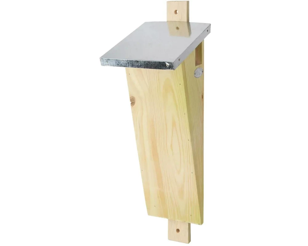 Esschert Design Nistkasten Kiefernholz Zink Natur