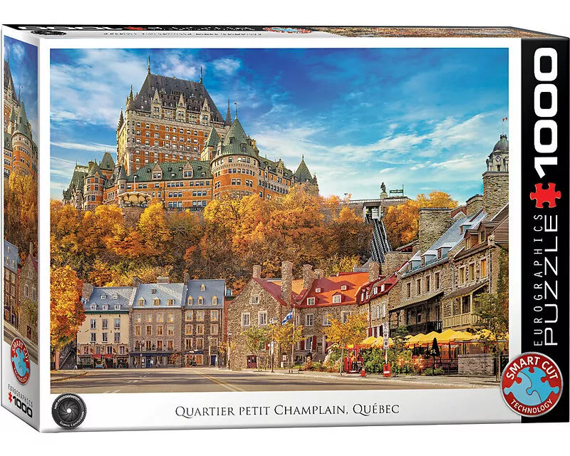 Puzzle 1000 Teile - Quartier Petit Champlain