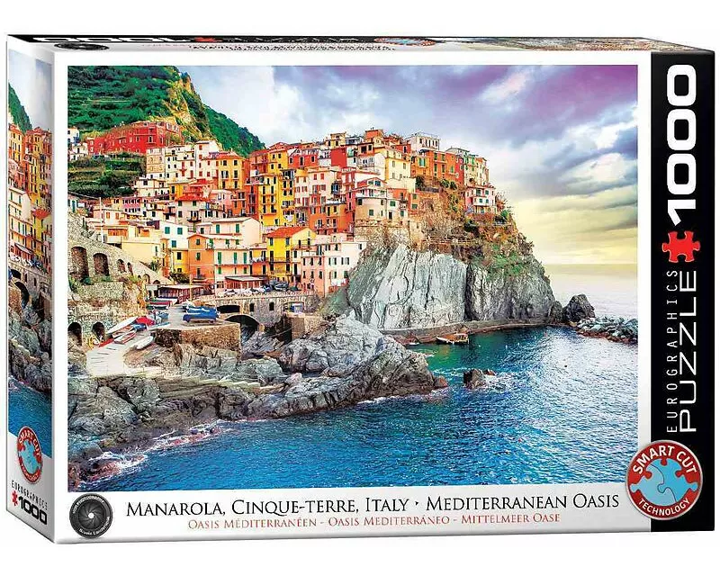 Puzzle 1000 Teile - Manarola Cinque Terre Italy