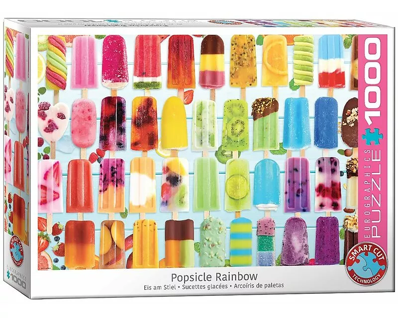 Puzzle 1000 Teile - Popsicle Rainbow