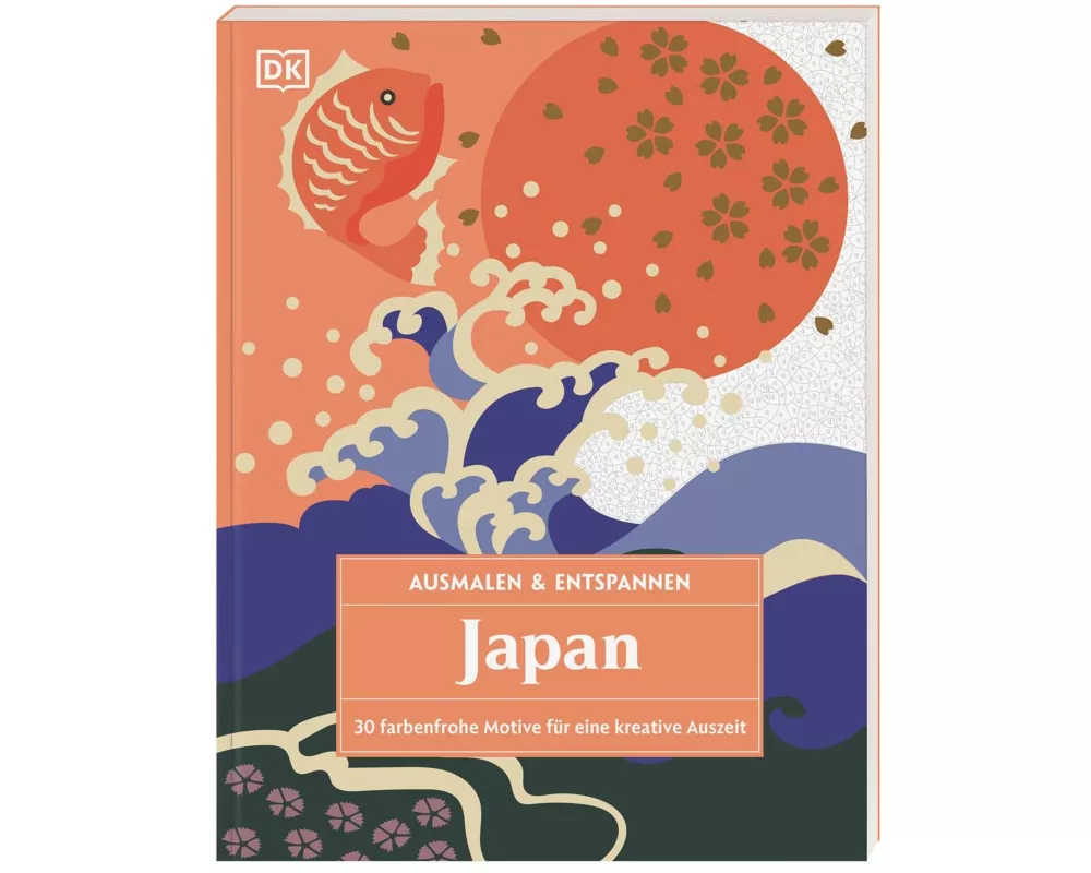 Ausmalen & Entspannen. Japan