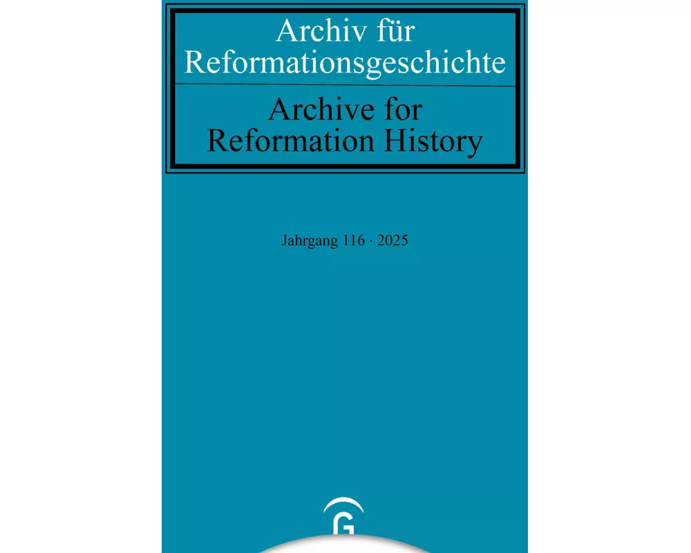 Archiv für Reformationsgeschichte – Aufsatzband