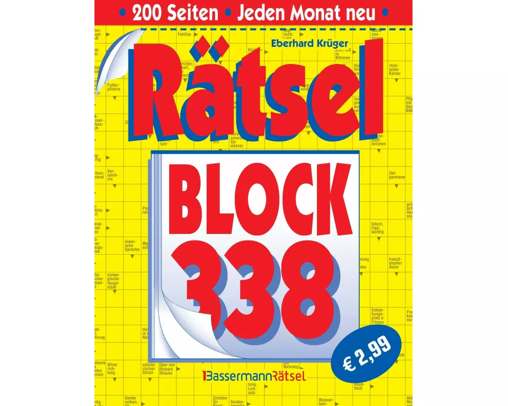 Rätselblock 338 (5 Exemplare à 2,99 €)