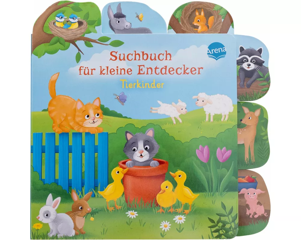 Suchbuch für kleine Entdecker. Tierkinder