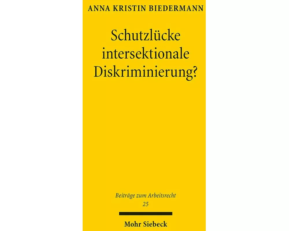 Schutzlücke intersektionale Diskriminierung?