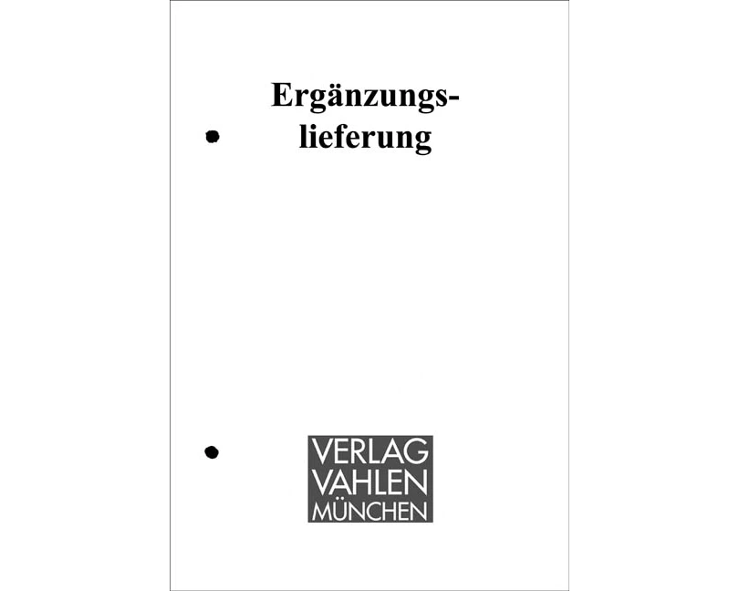 Bewertungsgesetz 40. Ergänzungslieferung