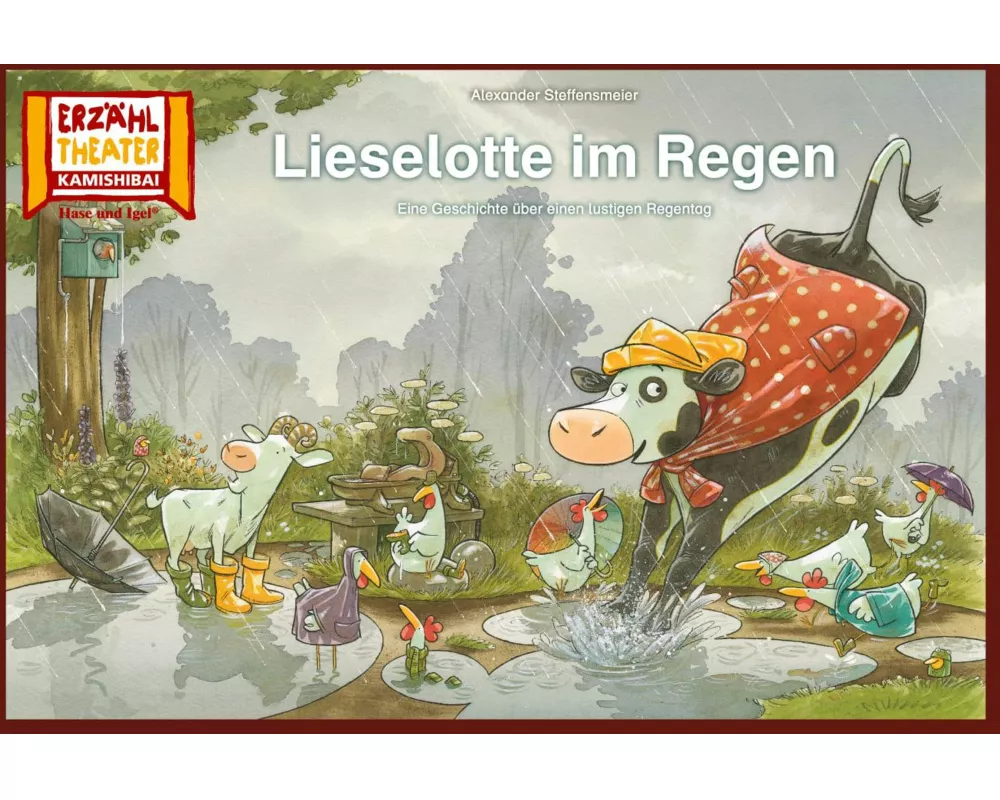 Lieselotte im Regen / Kamishibai Bildkarten