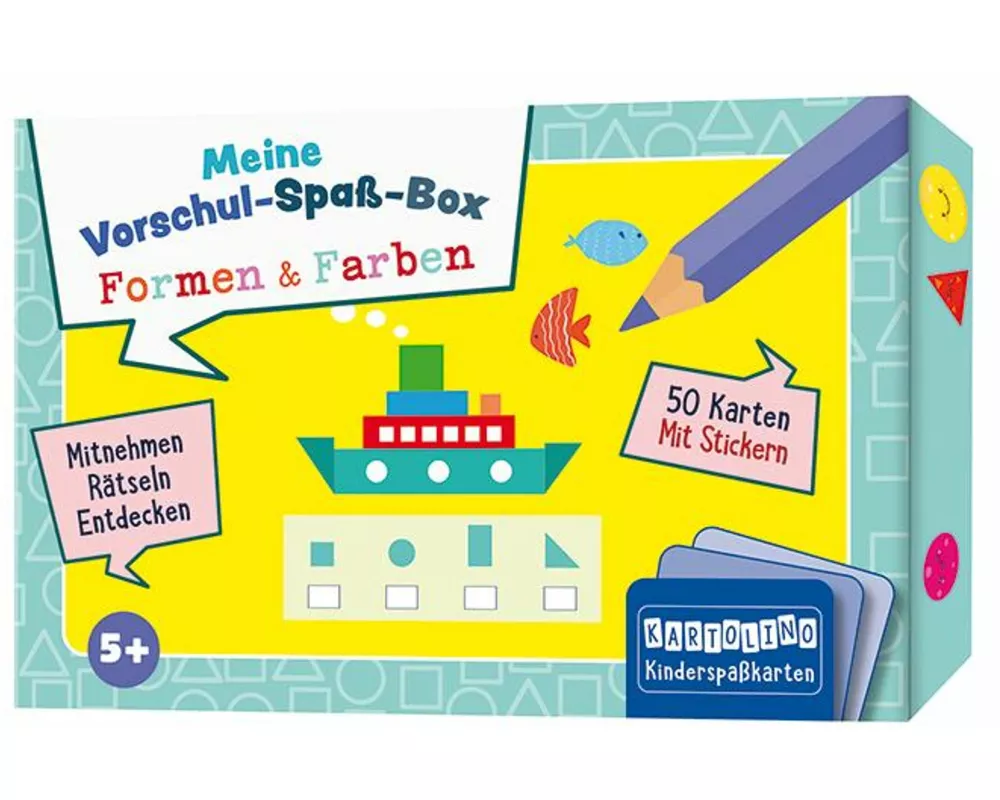 Meine Vorschul-Spaß-Box: Formen und Farben
