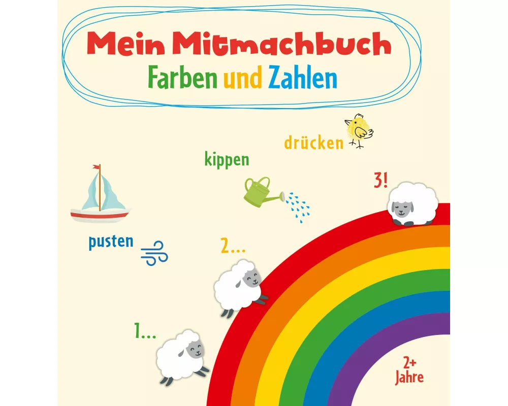 Mein Mitmachbuch - Farben und Zahlen