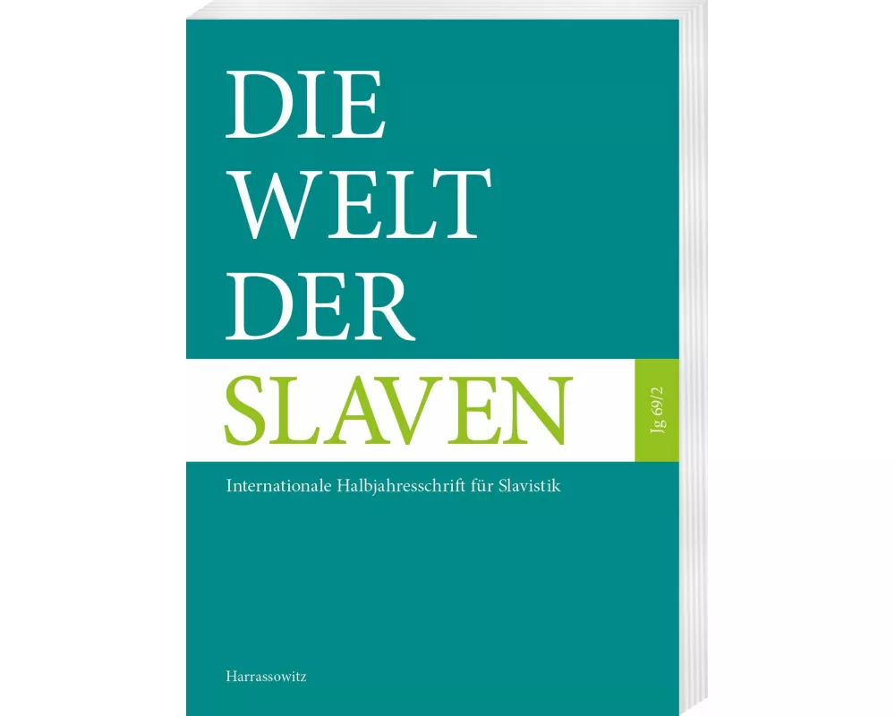 Die Welt der Slaven 69 (2024) 2
