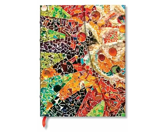 Gaudi’s Sun (Gaudi’s Mosaics) Ultra Address Book (Wrap Closure)