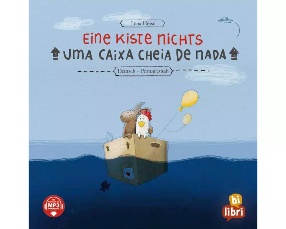 Eine Kiste nichts (Deutsch-Portugiesisch)