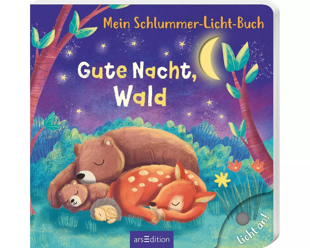 Mein Schlummer-Licht-Buch: Gute Nacht, Wald