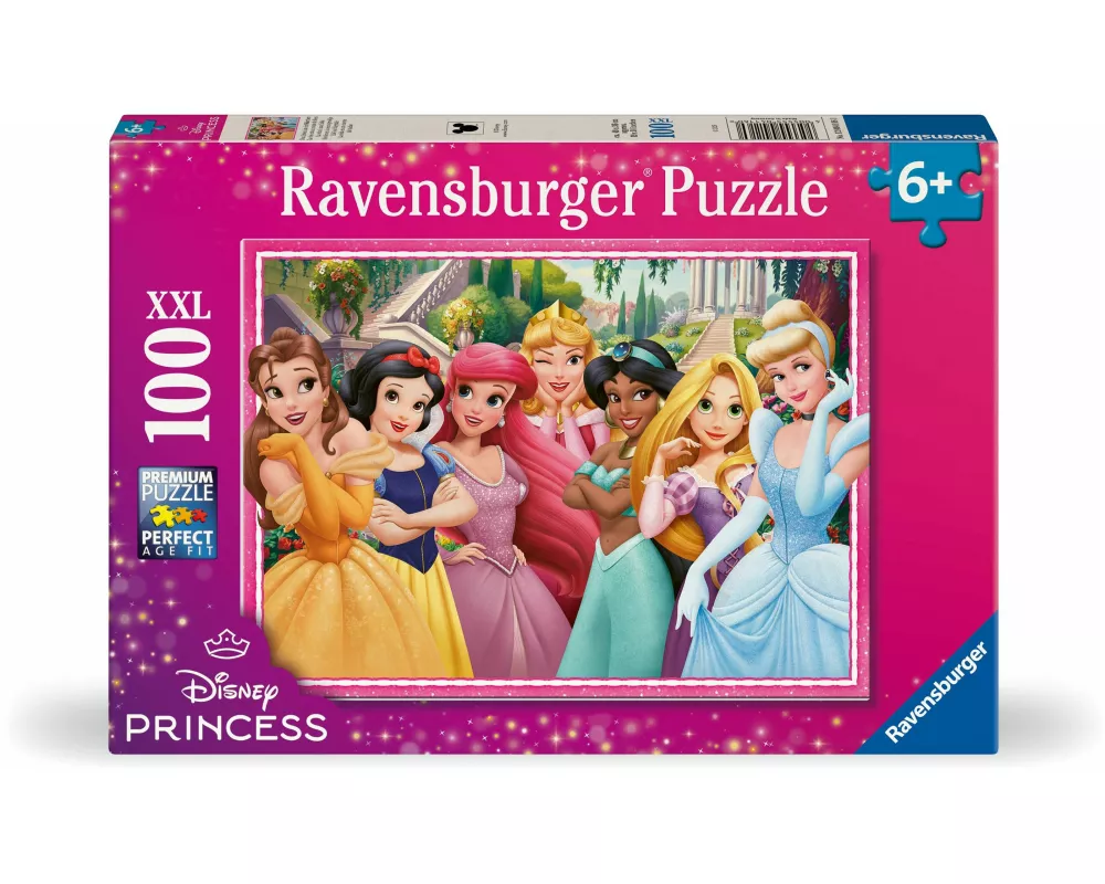 Kinderpuzzle 100 XXL Teile - Disney Prinzessinnen - Das Leben ist ein Märchen