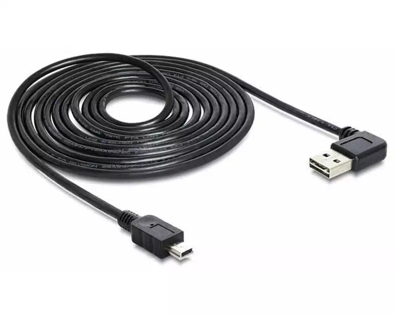 Delock USB 2.0-Kabel EASY-USB USB-A - Mini-USB B 5 m