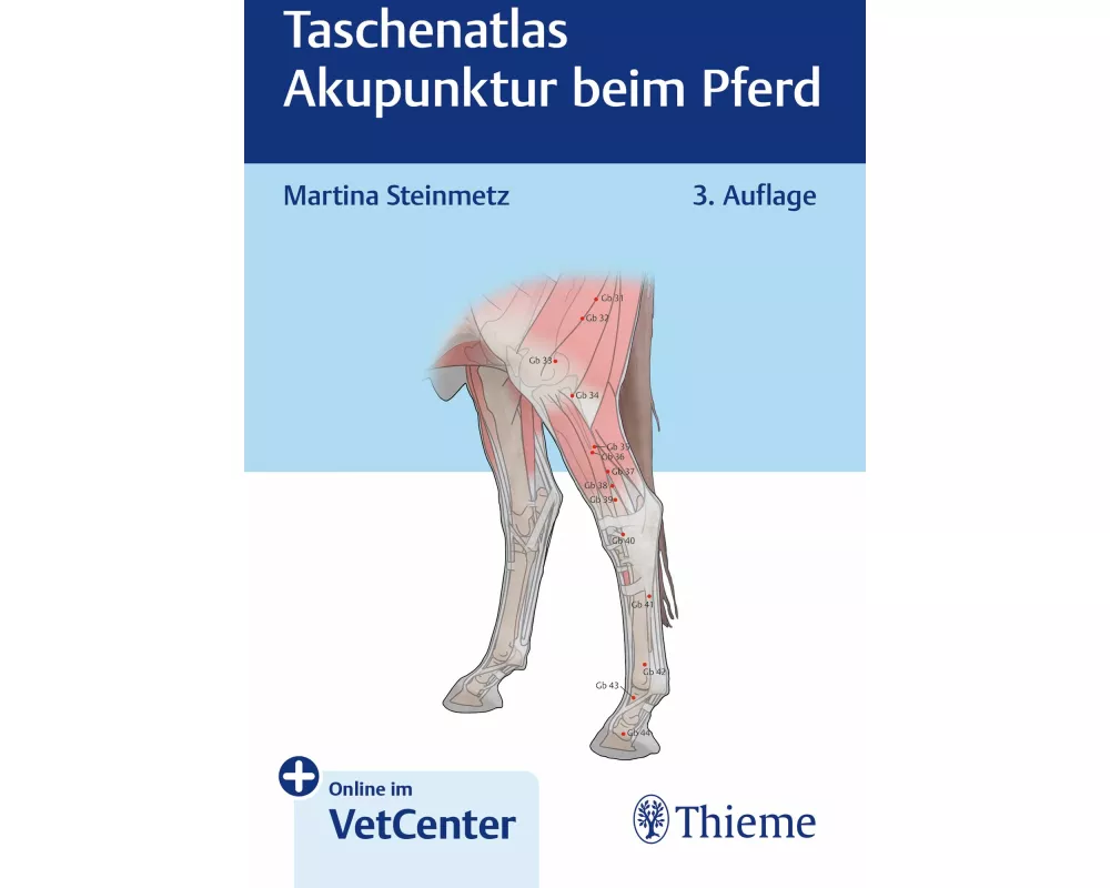 Taschenatlas Akupunktur beim Pferd