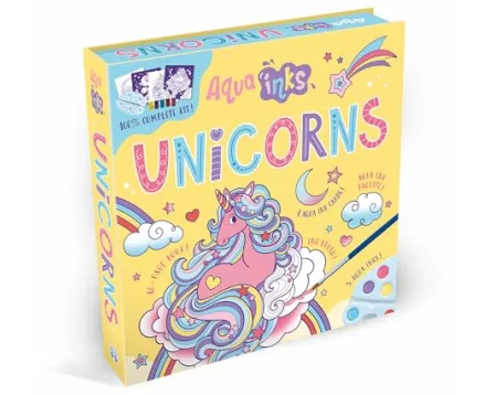 Aqua Inks Unicorns