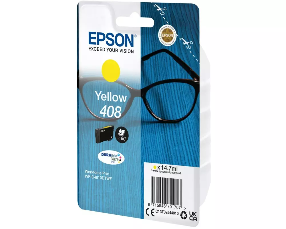 Epson Tinte 408 / C13T09J24010 Yellow