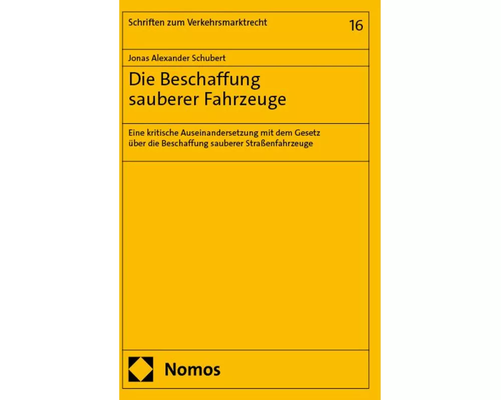 Die Beschaffung sauberer Fahrzeuge