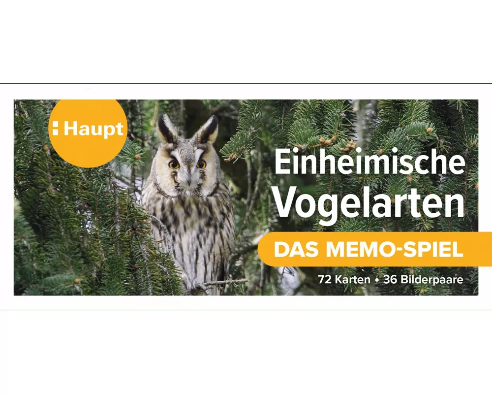 Einheimische Vogelarten – das Memo-Spiel
