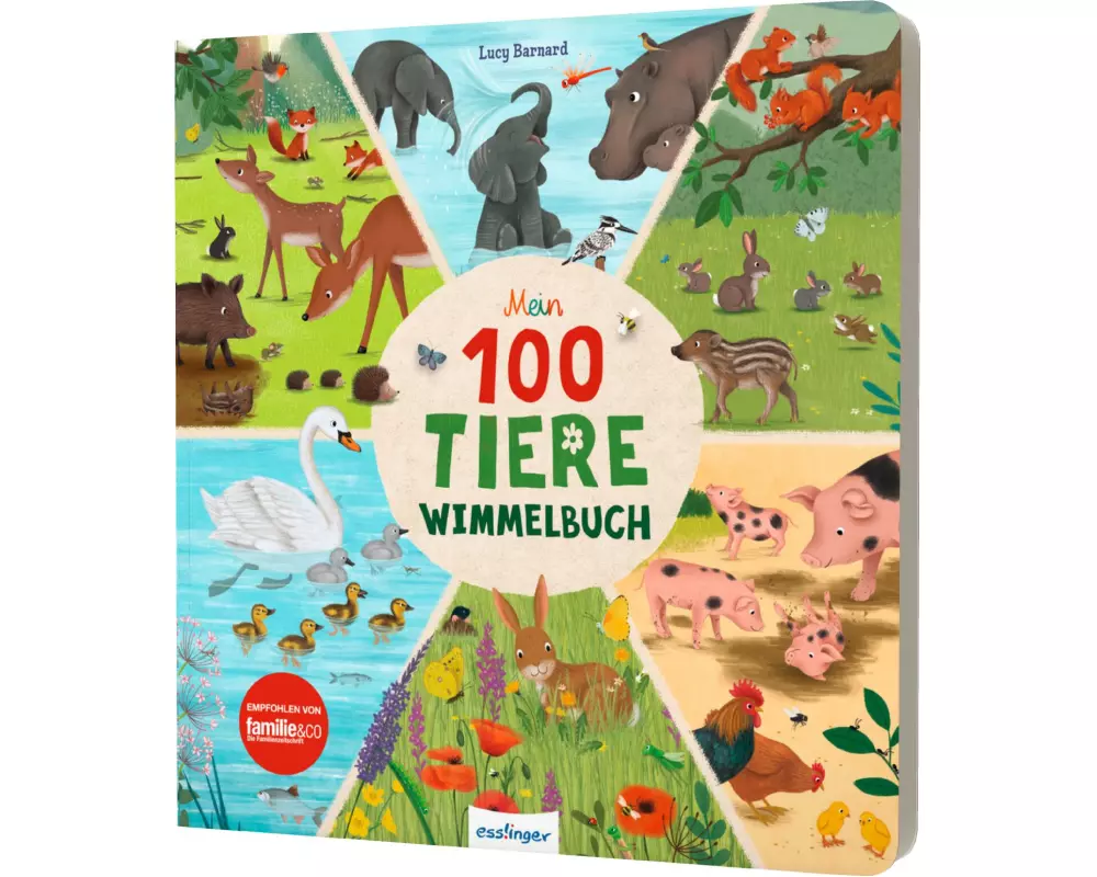 Mein 100 Tiere-Wimmelbuch