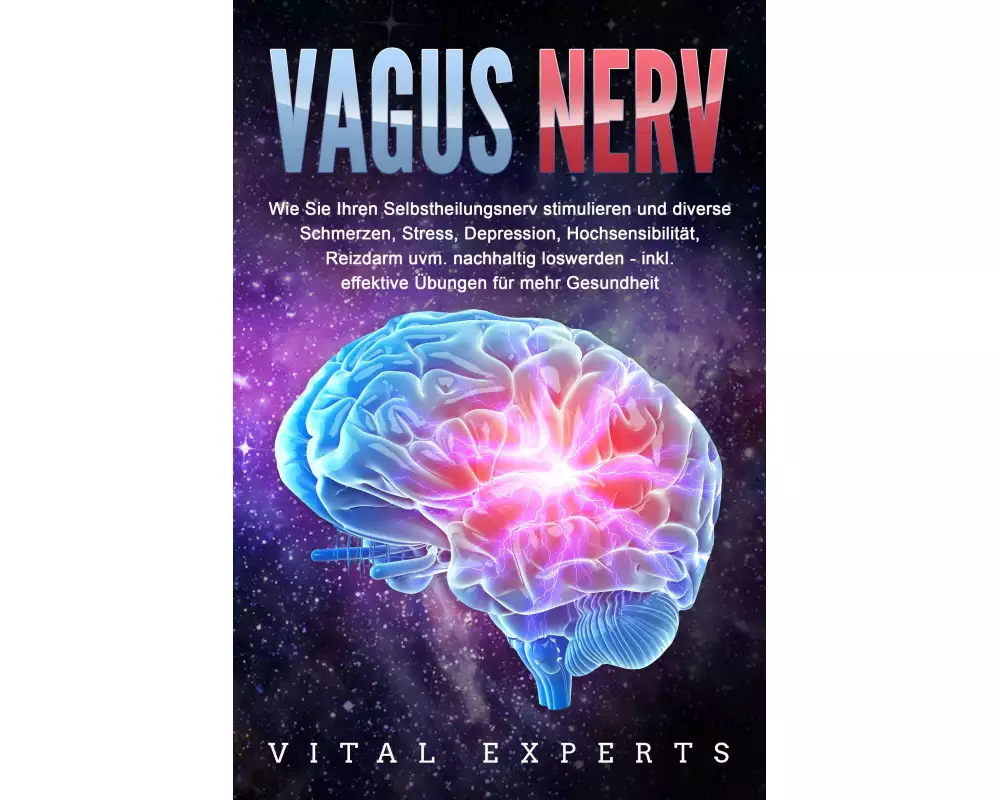 VAGUS NERV: Wie Sie Ihren Selbstheilungsnerv stimulieren und diverse Schmerzen, Stress, Depression, Hochsensibilität, Reizdarm uvm. nachhaltig loswerd