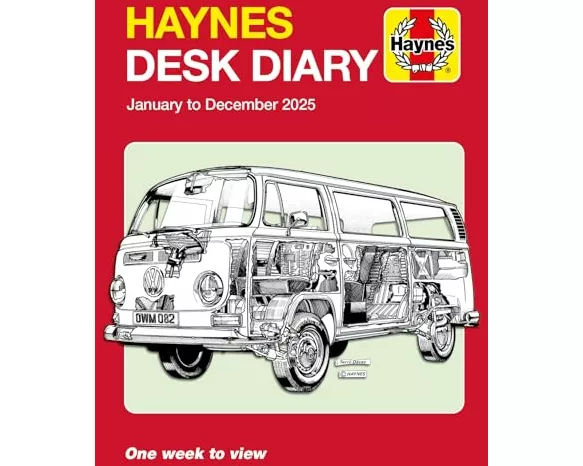 Haynes 2025 Desk Diary