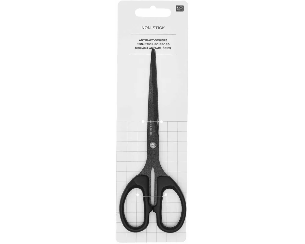 Antihaft Schere Schwarz, 17,8 cm / 7''