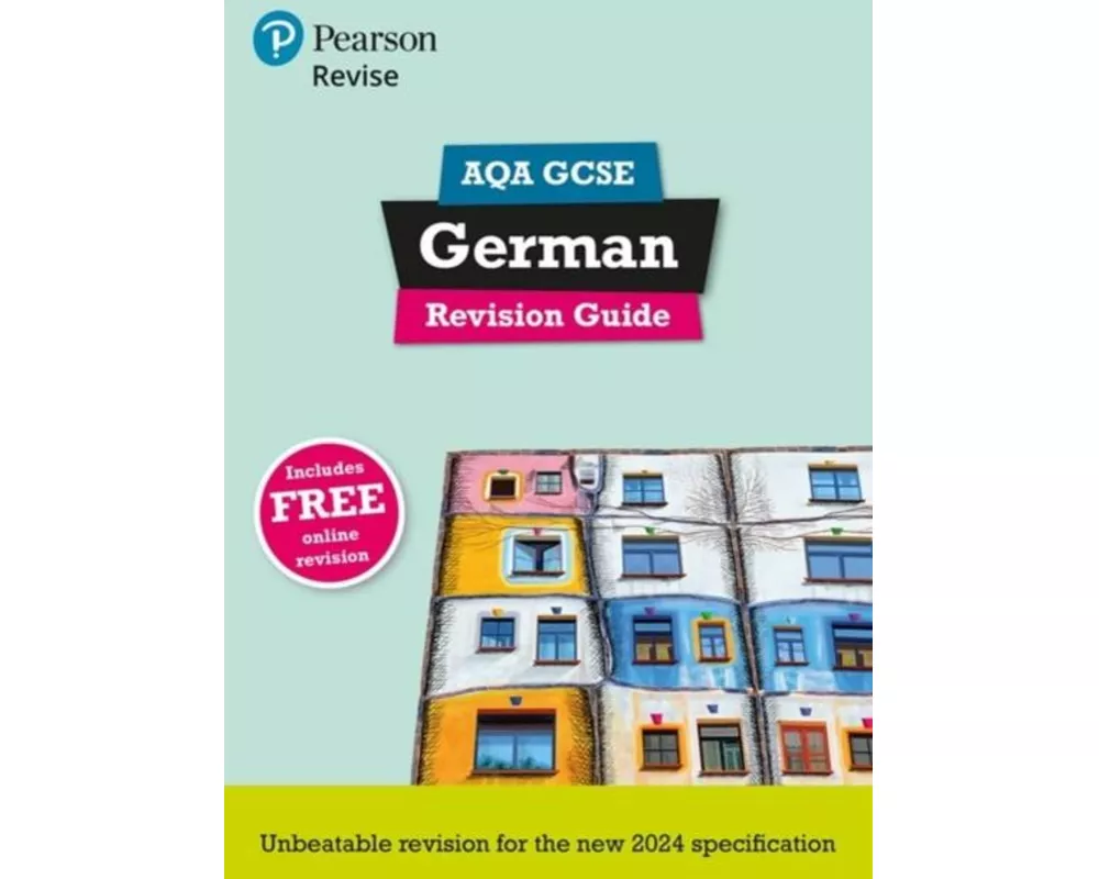 Pearson Revise AQA GCSE German Revision Guide incl. audio, quiz & video - for 2026, 2027 exams