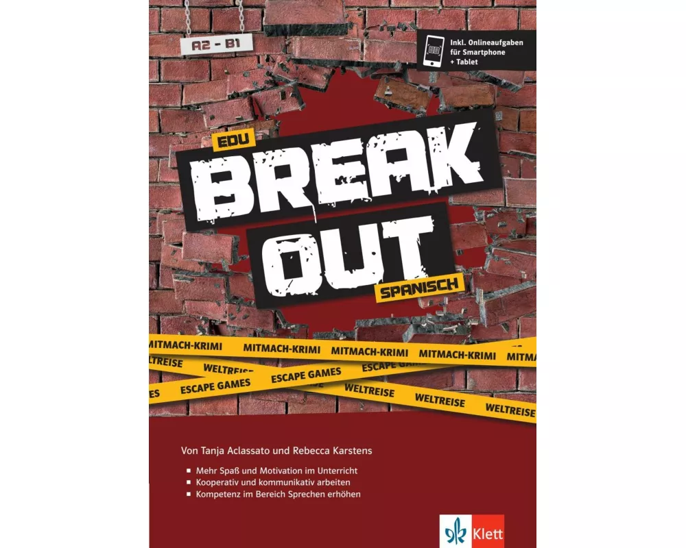 Edu Breakout Spanisch A2-B1 - Escape Games, Mitmach-Krimis, Weltreise