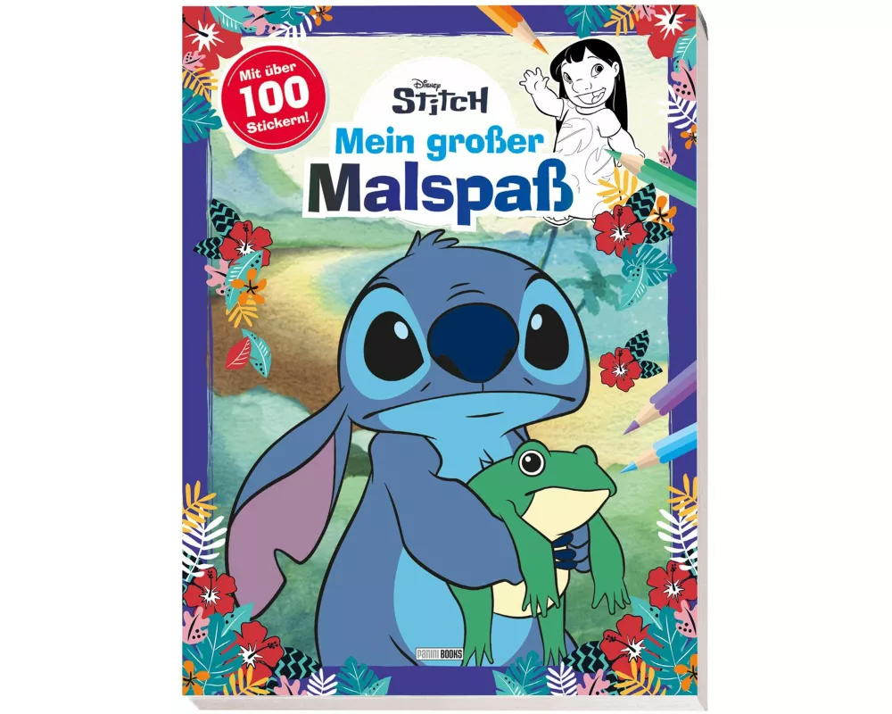 Disney Stitch: Mein großer Malspaß
