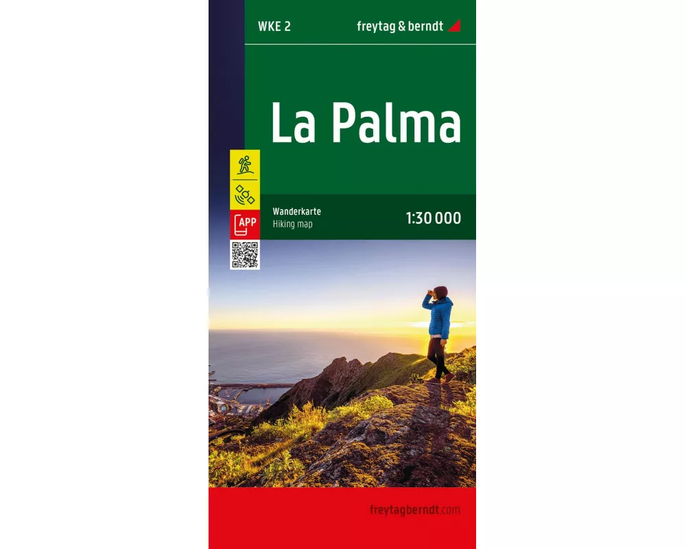 La Palma, Wanderkarte 1:30.000, freytag & berndt