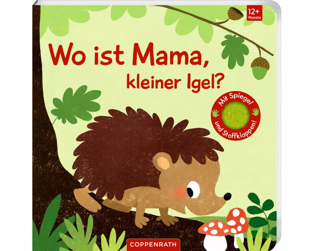Wo ist Mama, kleiner Igel?