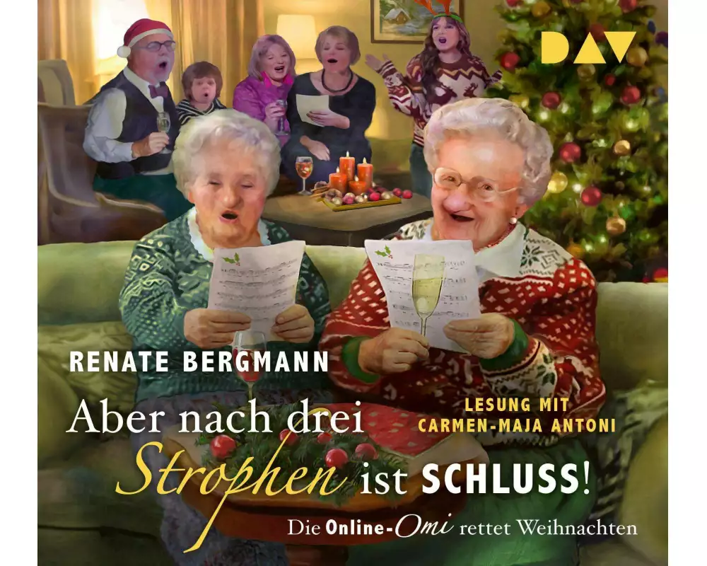 Aber nach drei Strophen ist Schluss! Die Online-Omi rettet Weihnachten