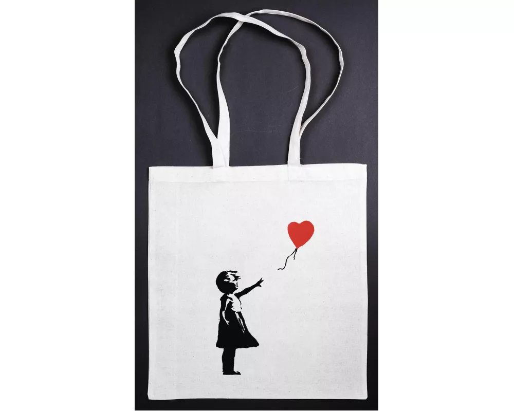 Umhängetasche Banksy Girl with Balloon