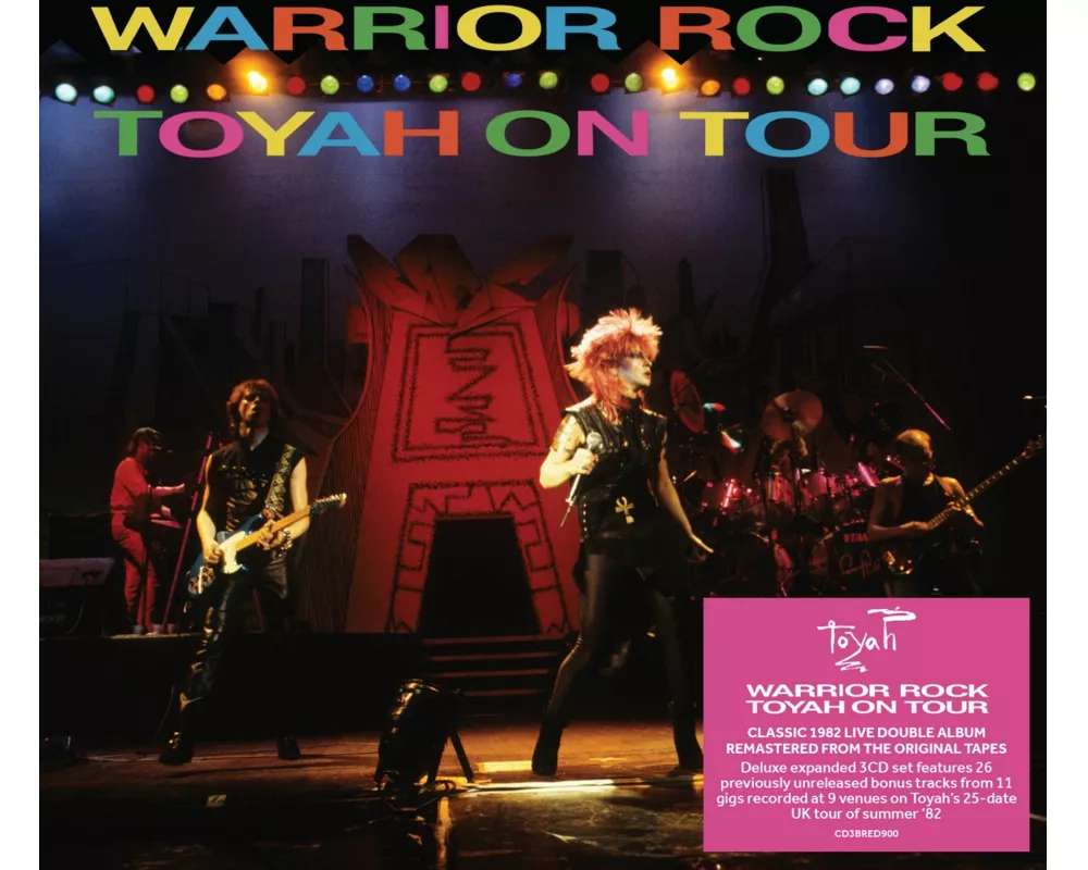 Warrior Rock-Toyah On Tour (3CD Digipak)