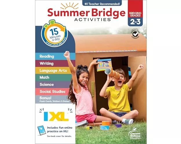 Summer Bridge Activities, Grades 2 - 3