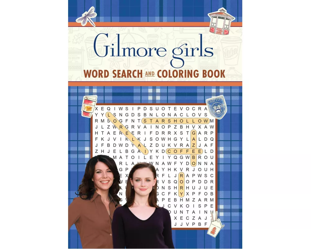 Gilmore Girls Word Search and Coloring Book