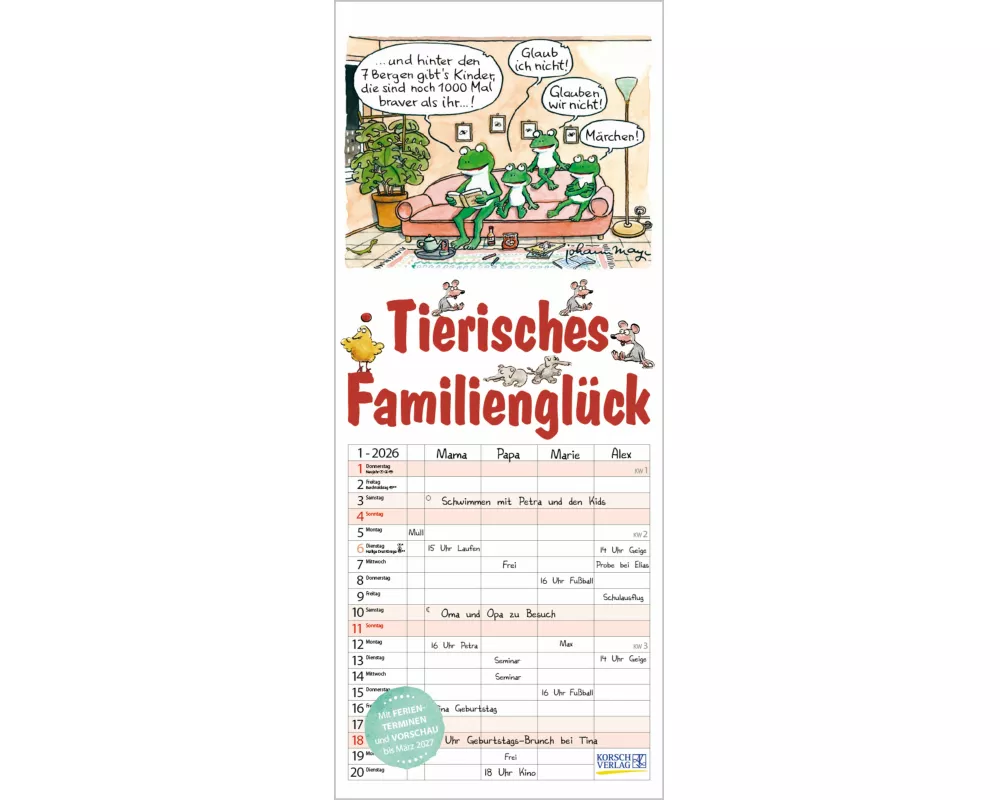 Tierisches Familienglück 2026