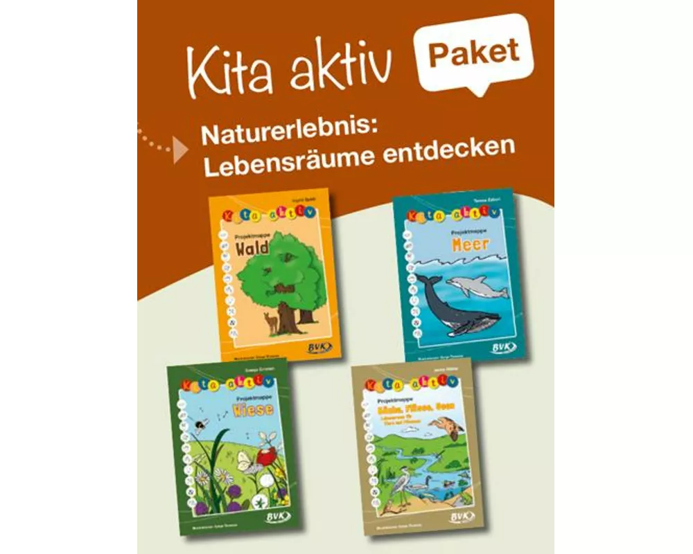 Paket Kita aktiv Naturerlebnis: Lebensräume entdecken